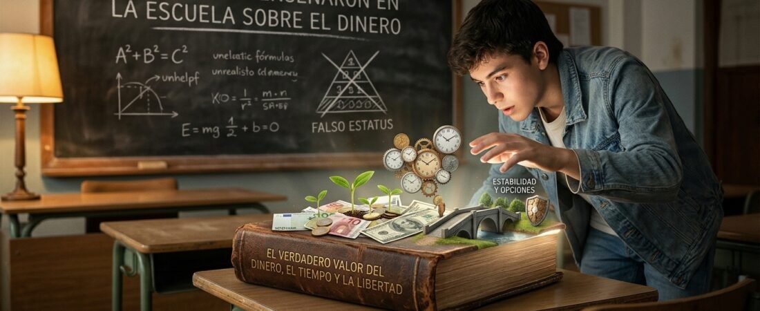 Lo que no te enseñaron en la escuela sobre el dinero