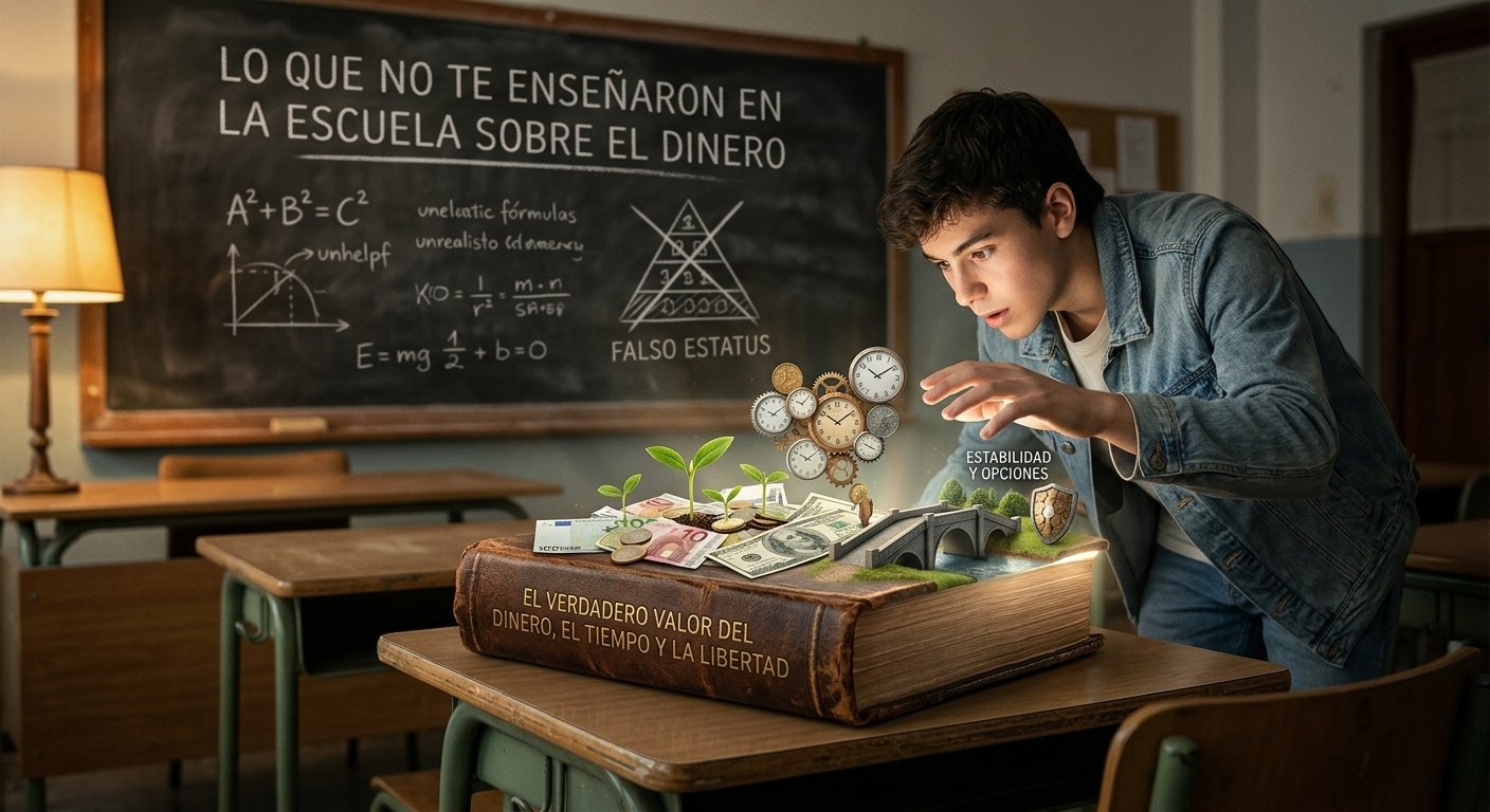 Lo que no te enseñaron en la escuela sobre el dinero