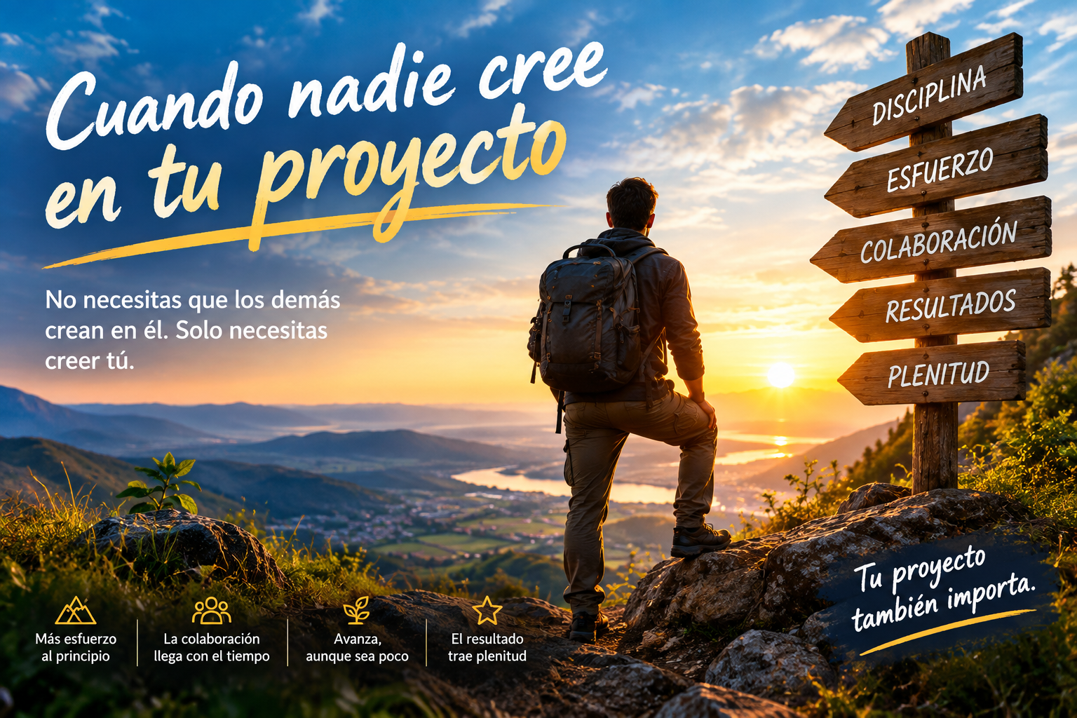Cuando nadie cree en tu proyecto
